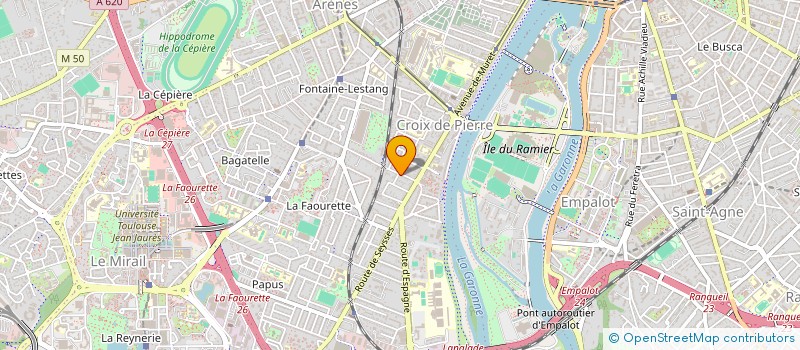 localisation de l'entreprise MONSIEUR LEO GARIGUES  TOULOUSE