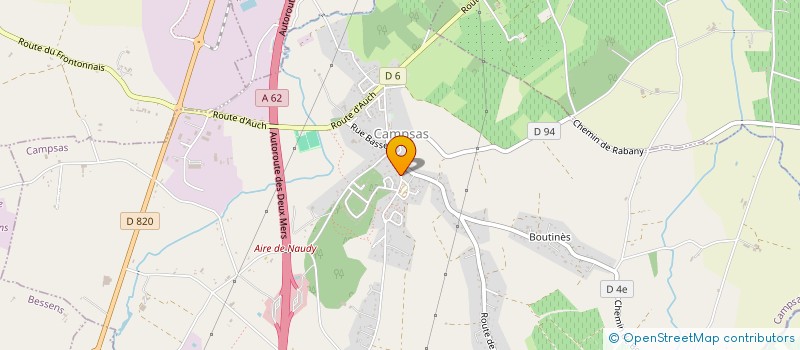localisation de l'entreprise MONSIEUR LEO GARRABET à CAMPSAS