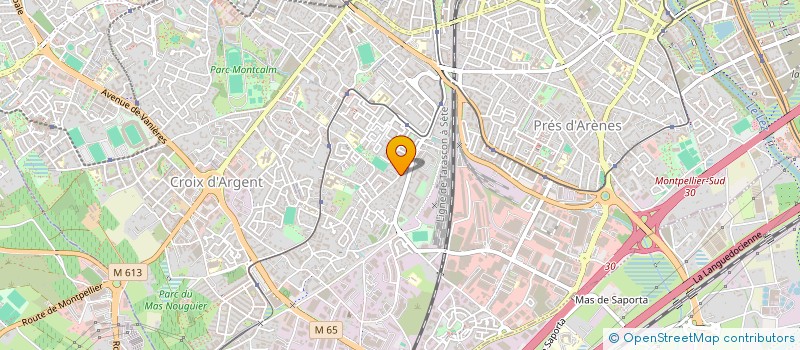localisation de l'entreprise MONSIEUR LEO GARRETA à MONTPELLIER