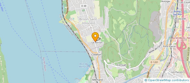 localisation de l'entreprise MONSIEUR LEO GAUTHIER  BRISON-SAINT-INNOCENT