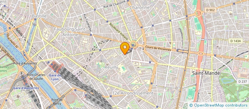 localisation de l'entreprise MONSIEUR LEO GAZIER  PARIS