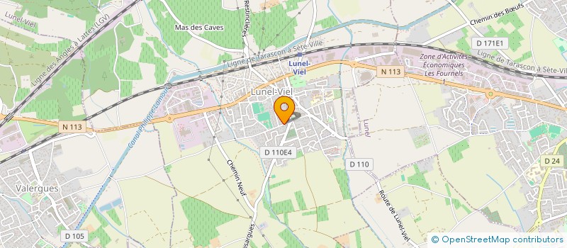 localisation de l'entreprise MONSIEUR LEO GIARDI à LUNEL-VIEL