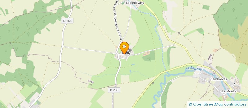 localisation de l'entreprise MONSIEUR LEO GIRAULT  OISY