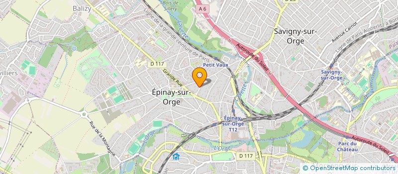 localisation de l'entreprise MONSIEUR LEO GIRBELLE  EPINAY-SUR-ORGE