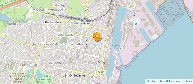 localisation de l'entreprise MONSIEUR LEO GLEYZE  SAINT-NAZAIRE