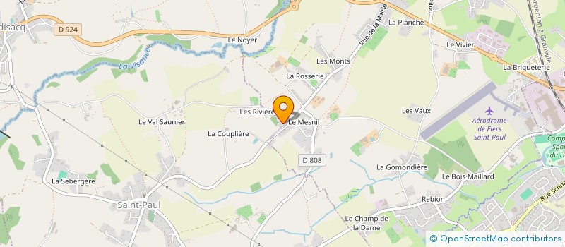 localisation de l'entreprise MONSIEUR LEO GODEY à CALIGNY