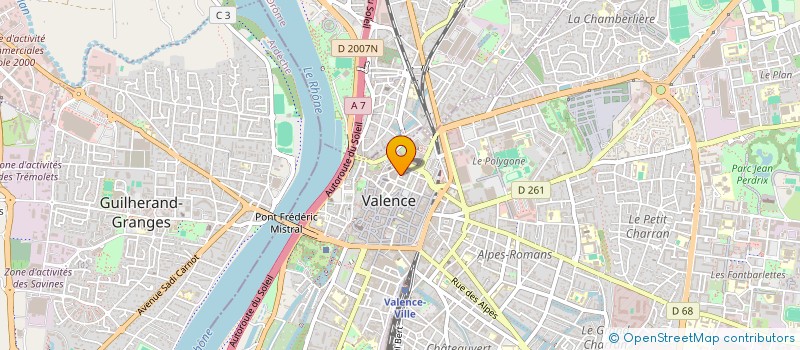 localisation de l'entreprise MONSIEUR LEO GOMEZ à VALENCE