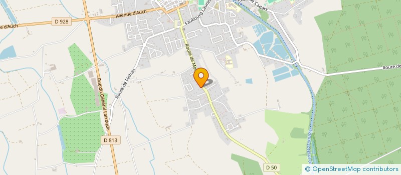 localisation de l'entreprise MONSIEUR LEO GRAYSSAC  MONTECH