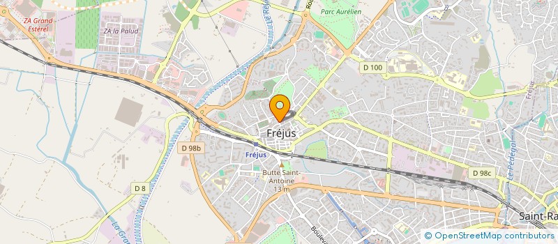localisation de l'entreprise MONSIEUR LEO GUELLOUR à FREJUS