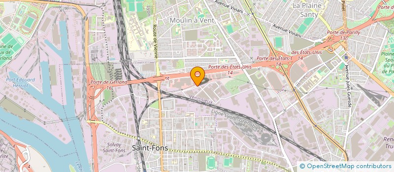 localisation de l'entreprise MONSIEUR LEO GUERRINI  VENISSIEUX