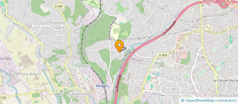 localisation de l'entreprise MONSIEUR LEO GUIGUI à MOUGINS