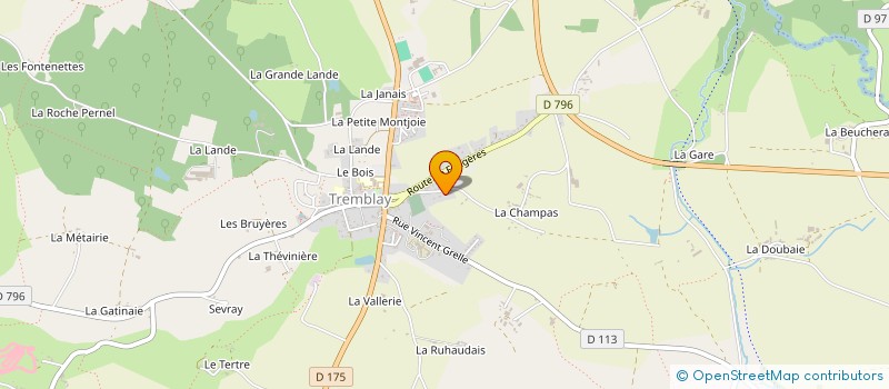 localisation de l'entreprise MONSIEUR LEO GUILLARD  VAL-COUESNON