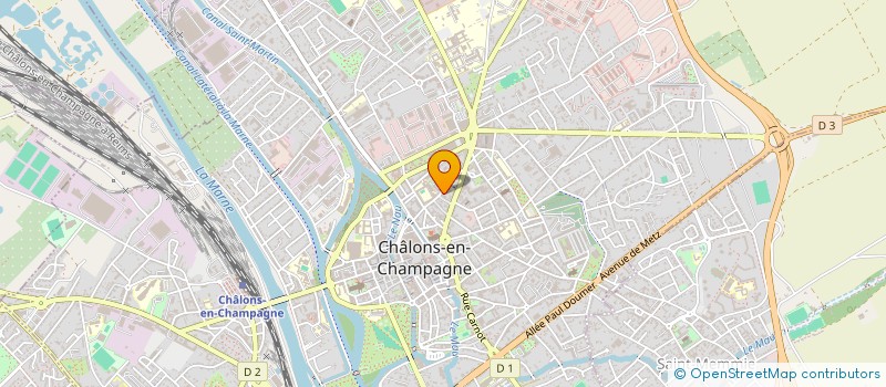 localisation de l'entreprise MONSIEUR LEO GUILLE  CHALONS-EN-CHAMPAGNE