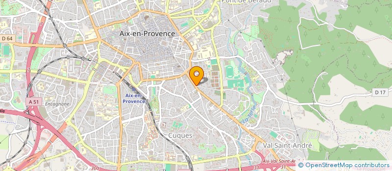 localisation de l'entreprise MONSIEUR LEO GUY FAVIER à AIX-EN-PROVENCE