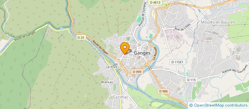 localisation de l'entreprise MONSIEUR LEO GUYADER à GANGES