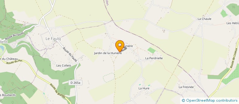 localisation de l'entreprise MONSIEUR LEO HANQUINQUANT  LE PIN