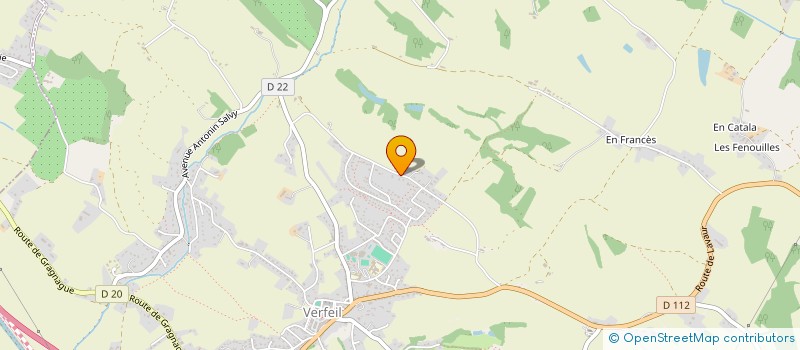 localisation de l'entreprise MONSIEUR LEO HARRACA  VERFEIL