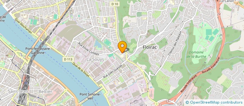 localisation de l'entreprise MONSIEUR LEO HERNANDEZ à FLOIRAC