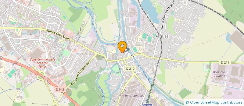 localisation de l'entreprise MONSIEUR LEO HEUMEL  ARQUES