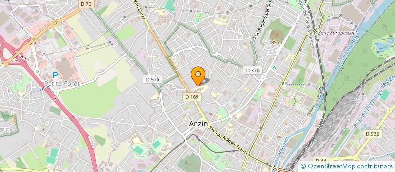 localisation de l'entreprise MONSIEUR LEO HOLLI  ANZIN