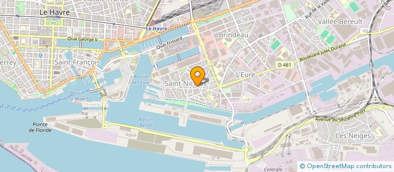 localisation de l'entreprise MONSIEUR LEO HOULBREQUE  LE HAVRE