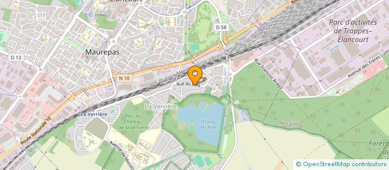 localisation de l'entreprise MONSIEUR LEO HOURY  LA VERRIERE