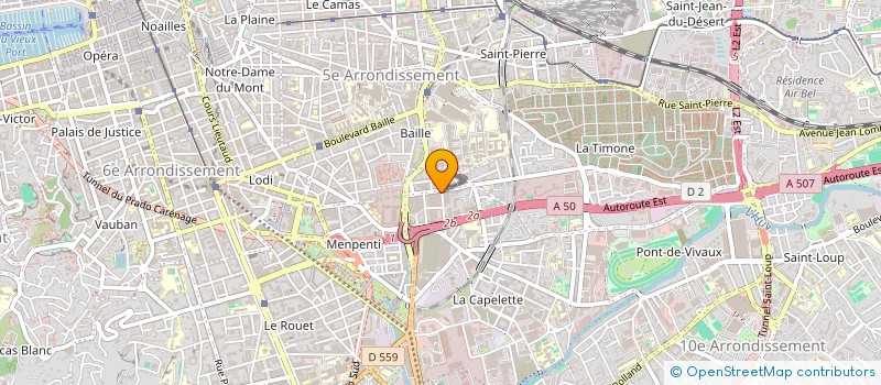 localisation de l'entreprise MONSIEUR LEO HYSKA à MARSEILLE
