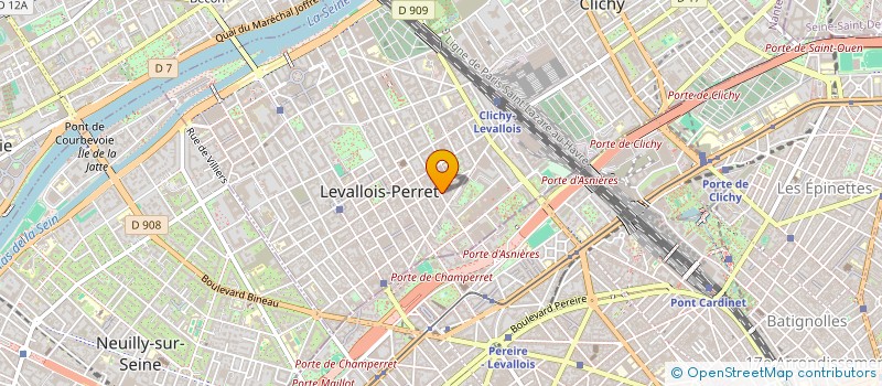 localisation de l'entreprise MONSIEUR LEO ILLOUZ à LEVALLOIS-PERRET