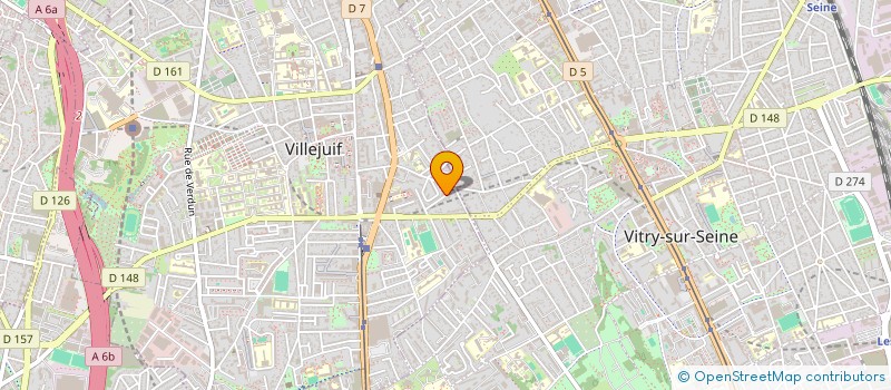 localisation de l'entreprise MONSIEUR LEO JACQUET à VILLEJUIF