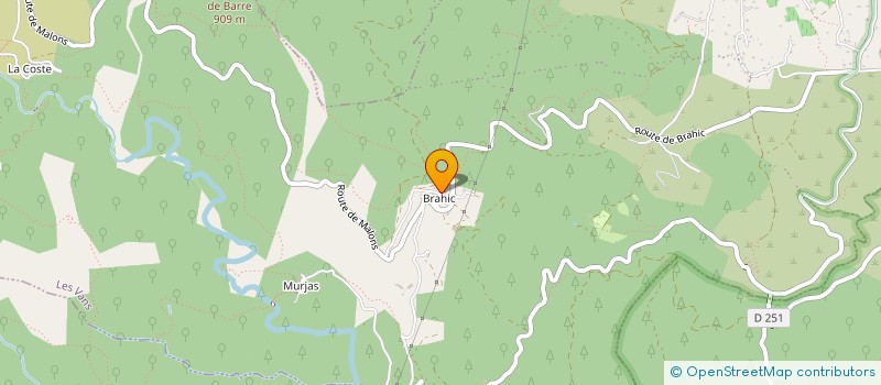 localisation de l'entreprise MONSIEUR LEO JACQUET  LES VANS