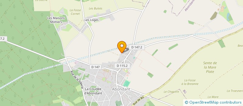 localisation de l'entreprise MONSIEUR LEO JAN à ABONDANT