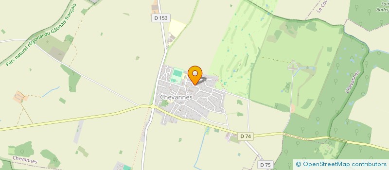 localisation de l'entreprise MONSIEUR LEO JOSSE  CHEVANNES