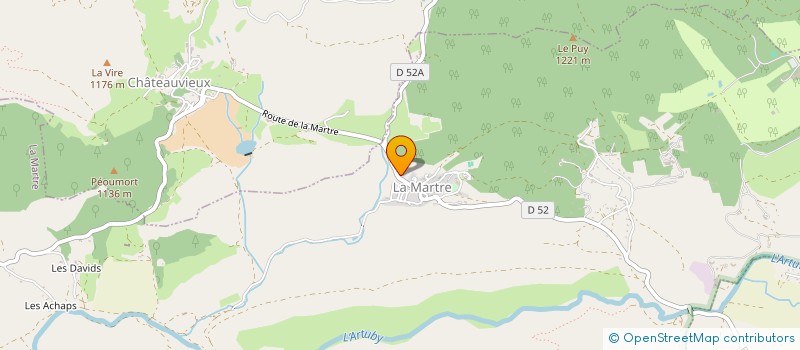 localisation de l'entreprise MONSIEUR LEO JULIEN à LA MARTRE