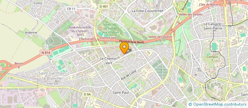 localisation de l'entreprise MONSIEUR LEO JULIEN à CAEN