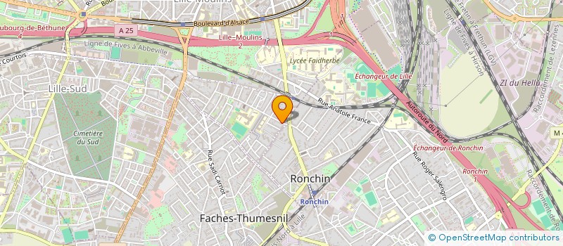localisation de l'entreprise MONSIEUR LEO JUMEL à LILLE