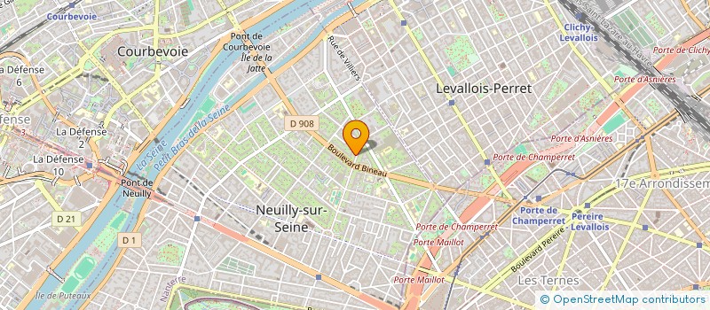 localisation de l'entreprise MONSIEUR LEO KELLER à NEUILLY-SUR-SEINE