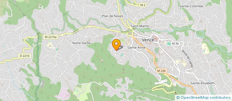 localisation de l'entreprise MONSIEUR LEO LABICA à VENCE