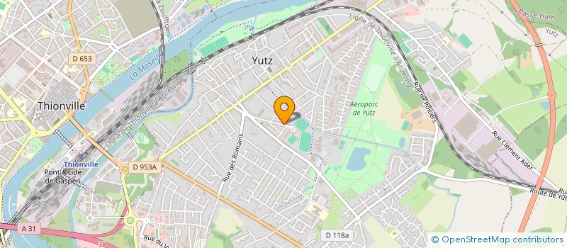 localisation de l'entreprise MONSIEUR LEO LABROUSSE  YUTZ