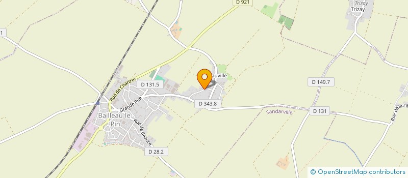 localisation de l'entreprise MONSIEUR LEO LACROIX à BAILLEAU-LE-PIN