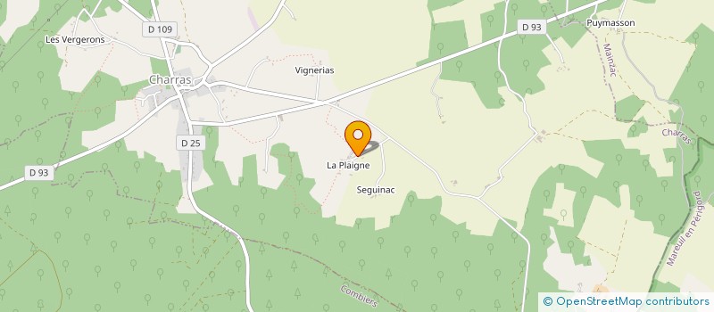 localisation de l'entreprise MONSIEUR LEO LACROZE à CHARRAS