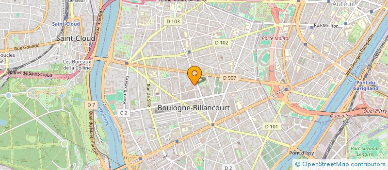 localisation de l'entreprise MONSIEUR LEO LALOU à BOULOGNE-BILLANCOURT