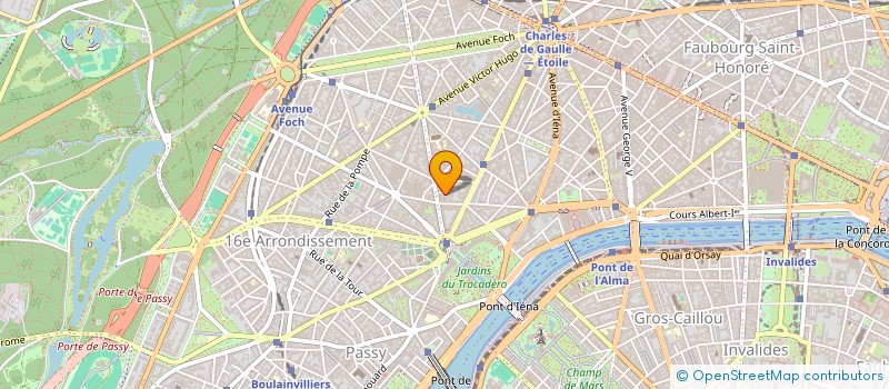 localisation de l'entreprise MONSIEUR LEO LANVIN  PARIS