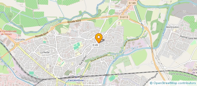 localisation de l'entreprise MONSIEUR LEO LAPART  CARCASSONNE