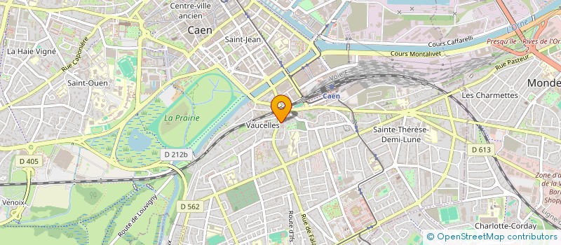 localisation de l'entreprise MONSIEUR LEO LARBI à CAEN