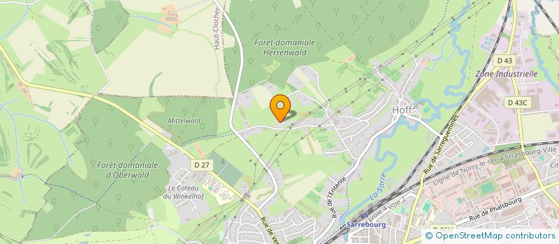 localisation de l'entreprise MONSIEUR LEO LAUER  SARREBOURG