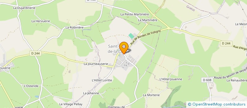 localisation de l'entreprise MONSIEUR LEO LECHATREUX  GOUVILLE-SUR-MER