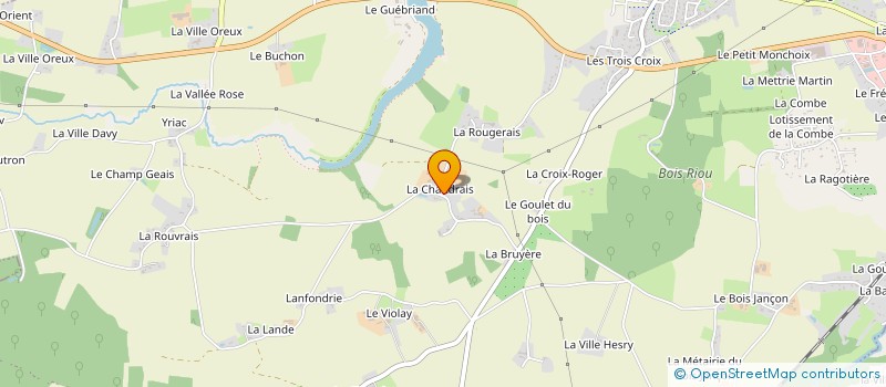 localisation de l'entreprise MONSIEUR LEO LECLERC  VAL-D'ARGUENON