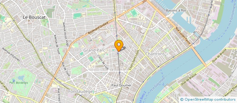 localisation de l'entreprise MONSIEUR LEO LECLERCQ  BORDEAUX