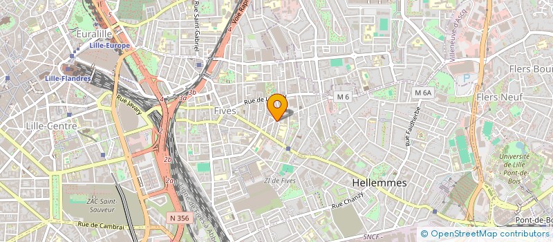 localisation de l'entreprise MONSIEUR LEO LEDOUX à LILLE