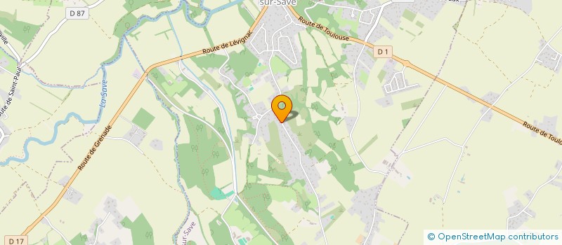 localisation de l'entreprise MONSIEUR LEO LEGELEUX  MONTAIGUT-SUR-SAVE